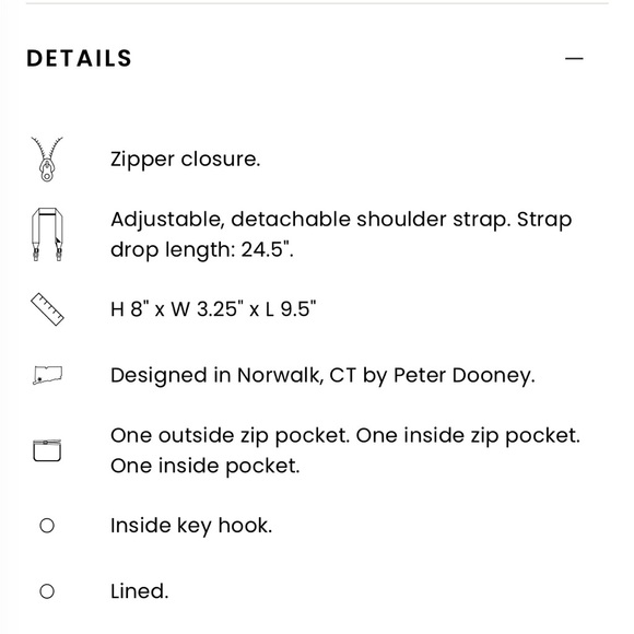 Dooney & Bourke Red Leather Shoulder Bag - Picture 6 of 6